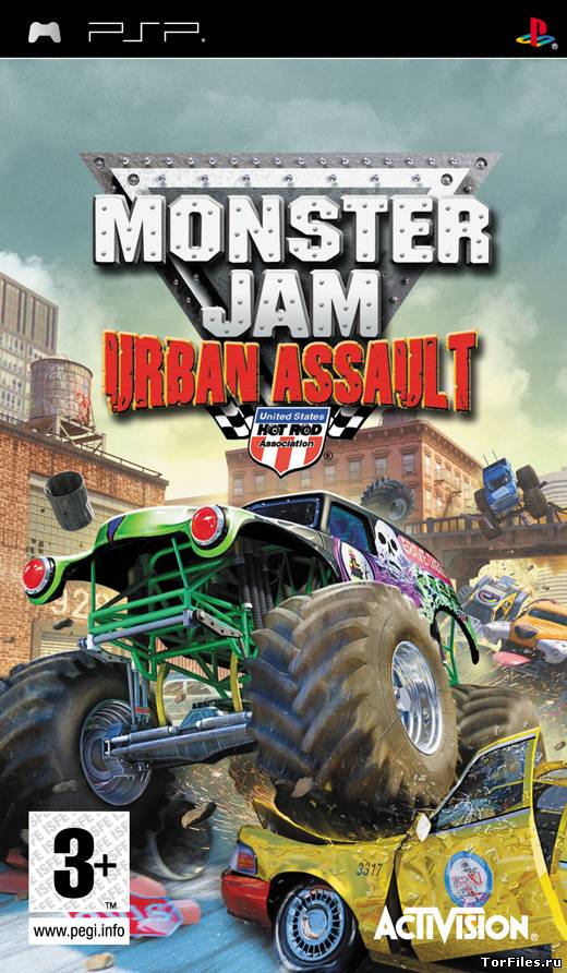 [PSP] Monster Jam: Urban Assault [English](2008)