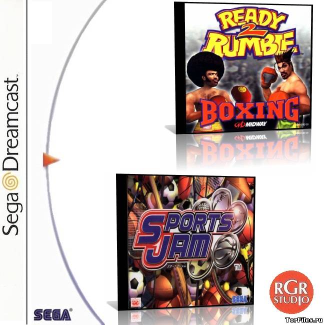[Dreamcast] 2в1 Ready 2 Rumble Boxing & Sports Jam [RUS] [RGR]