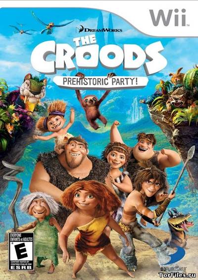 [WII] The Croods: Prehistoric Party!  [NTSC] [Eng] (2013)
