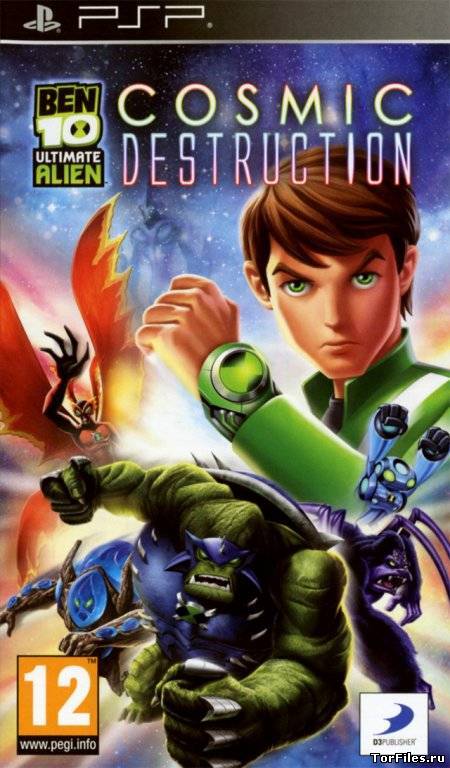 [PSP] Ben 10 Ultimate Alien: Cosmic Destruction [Английский]