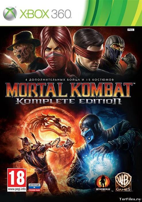 [XBOX360] Mortal Kombat Komplete Edition [Region Free/RUS]