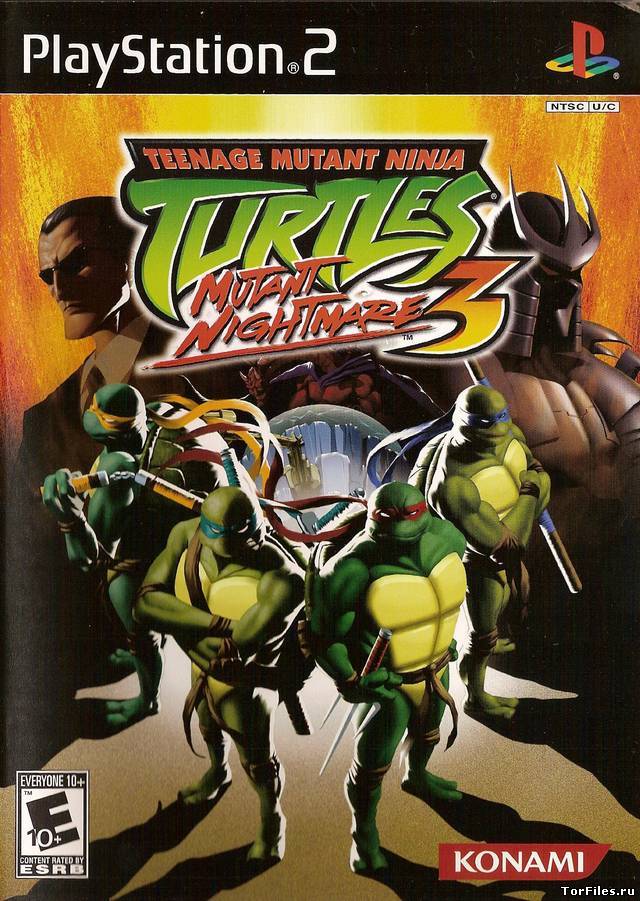 [PS2] Teenage Mutant Ninja Turtles 3: Mutant Nightmare [RUS/ENG|NTSC]