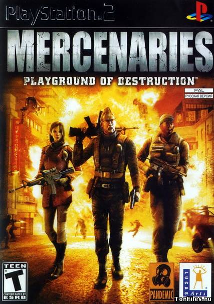 [PS2] Mercenaries Playground of Destruction [RUS/ENG|NTSC]