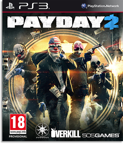 [PS3] PayDay 2 [FULL] [ENG] [3.41/3.55/4.46]