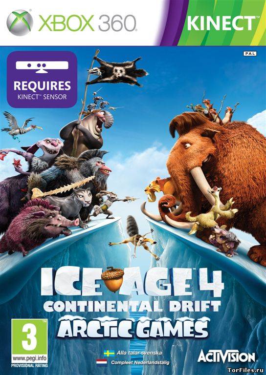 [GOD] Ice Age 4: Continental Drift - Arctic Games [KINECT] [RUSSOUND]