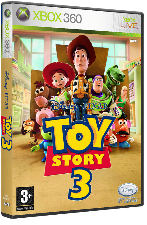 [X360] Toy Story 3: The Video Game [Region Free / RUSSOUND]