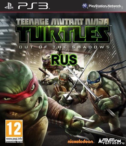 [PS3] Teenage Mutant Ninja Turtles: Out of the Shadows [EUR] [RUS] [3.41]