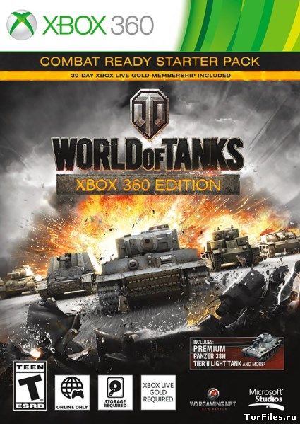 [XBOX360] World of Tanks: Xbox 360 Edition [Region Free/RUS]