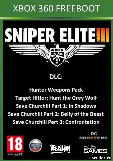[JTAG] Sniper Elite 3 + TU + 5 DLC [RUSSOUND]