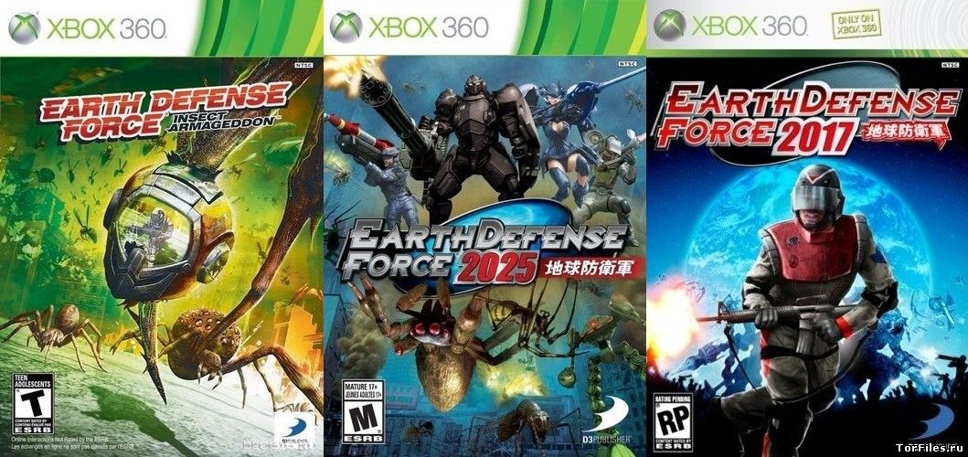 [GOD] Earth Defense Force - Trilogy [ENG]