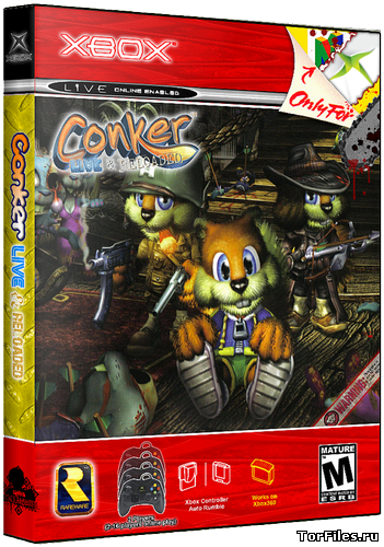 [XBOX] Conker Live And Reloaded [RUS/PAL]