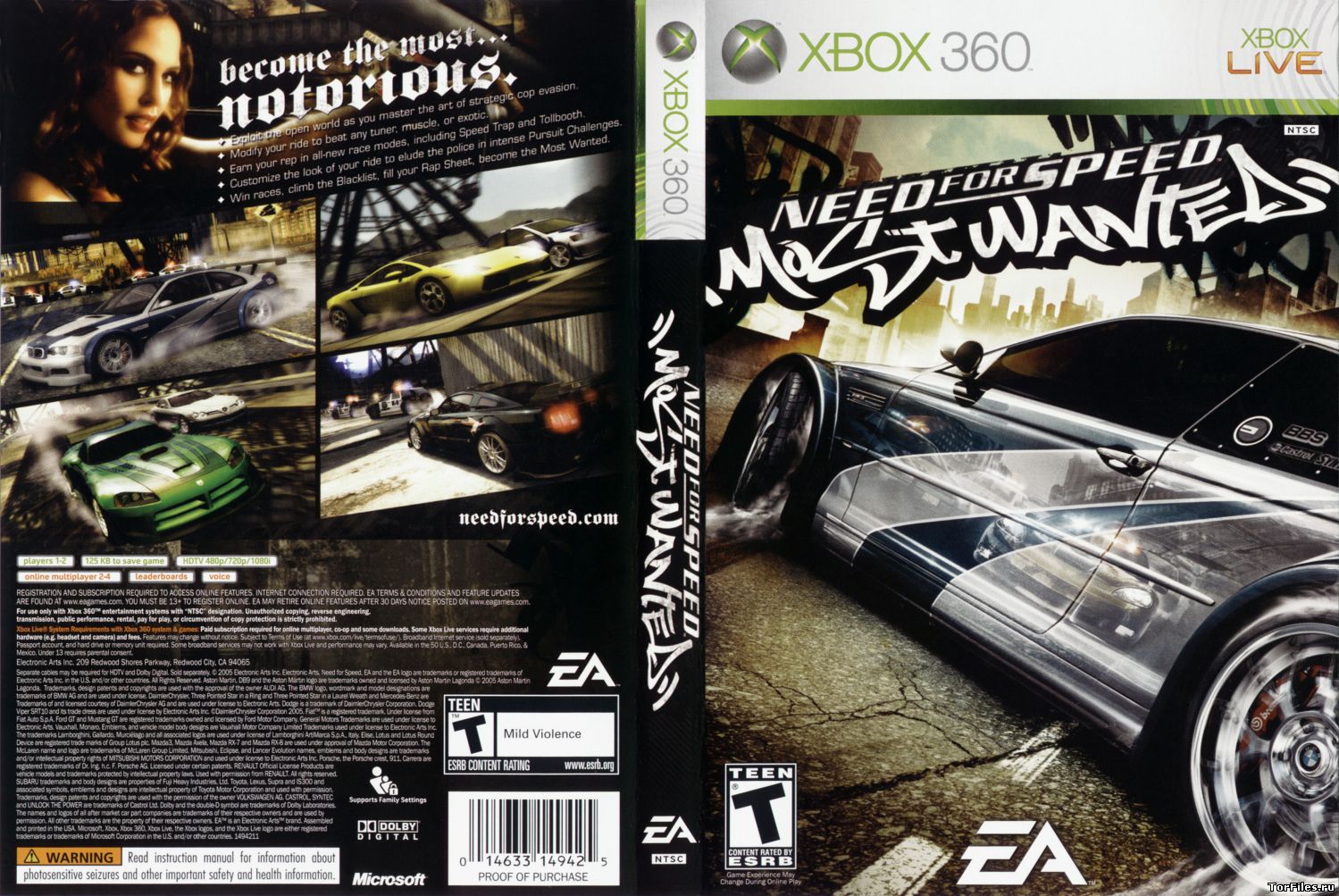 [XBOX360] Need for Speed: Most Wanted [PAL / RUS]