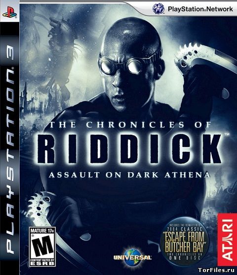 [PS3] The Chronicles of Riddick: Assault on Dark Athena [USA] 2.60 [Cobra ODE / E3 ODE PRO ISO] [Unofficial] [RUS]