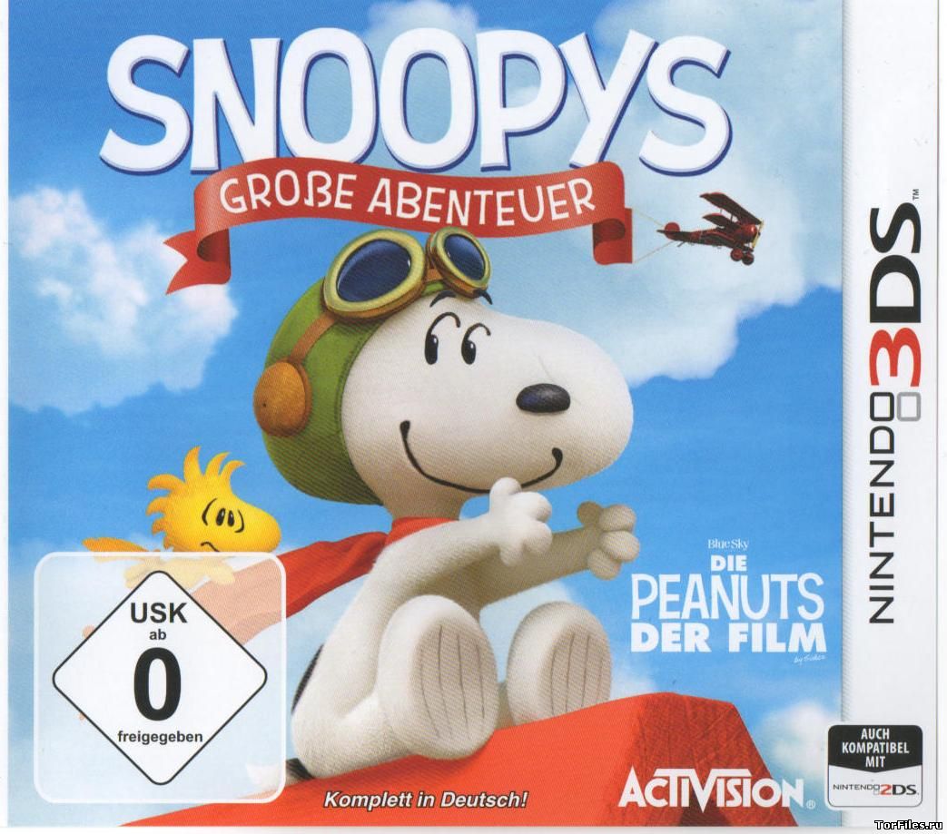 [3DS] The Peanuts Movie: Snoopy's Grand Adventure [E][ENG]