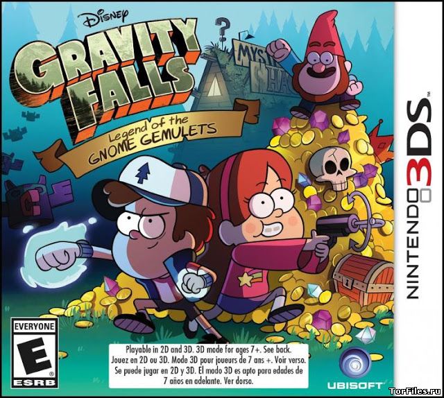 [3DS] Gravity Falls: Legend Of The Gnome Gemulets [E] [ENG]