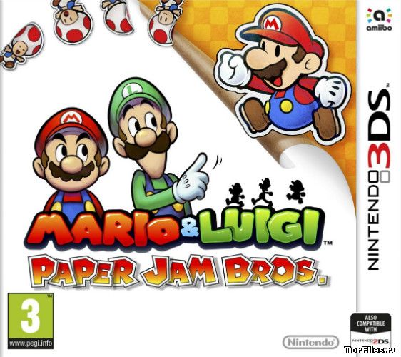 [3DS] Mario & Luigi: Paper Jam Bros. [E] [MULTi8/RUS]