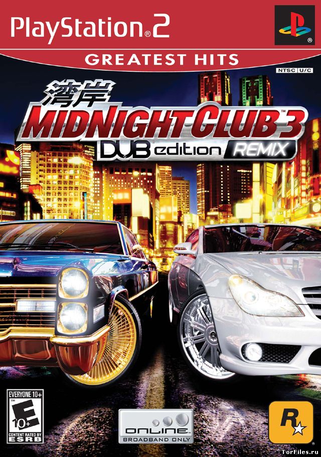 [PS2] Midnight Club 3: Dub Edition REMIX [NTSC/DVD5/RUS]