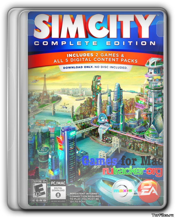 [MAC] SimCity™: Complete Edition [Native Mac App Store] [RUS]
