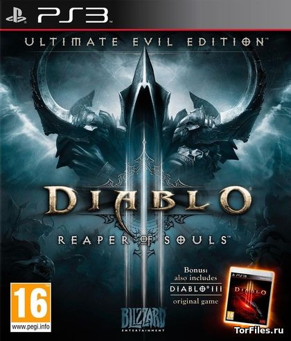 [PS3] Diablo III: Reaper of Souls Ultimate Evil Edition [EUR] [3.55] [Cobra ODE / E3 ODE PRO ISO] [RUSSOUND]