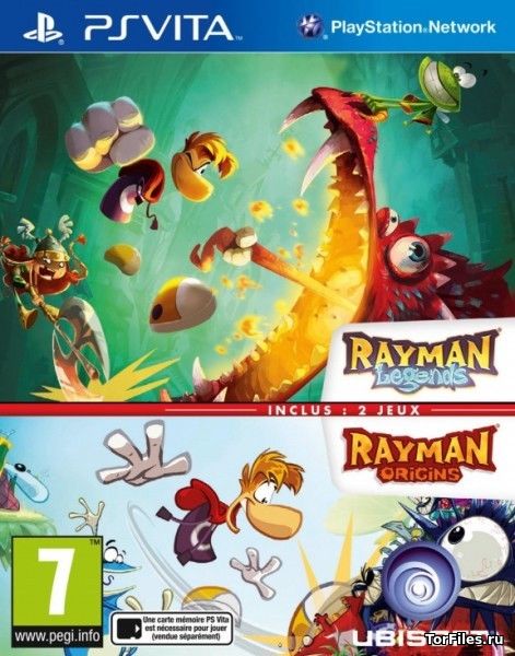 [PSV] Rayman Legends + Rayman Origins [EUR/ENG/RUS]