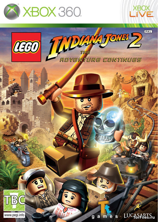 [XBOX360] LEGO Indiana Jones 2 The Adventure Continues [Region Free / RUS]