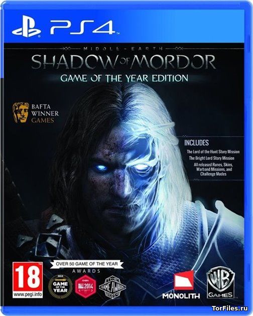 [PS4] Middle-earth™: Shadow of Mordor™ - Game of the Year Edition [EUR/RUS]