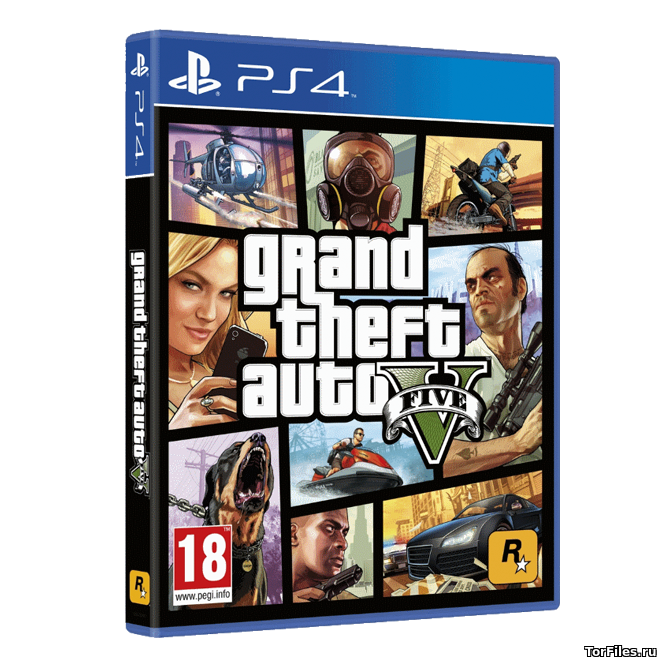 [PS4] Grand Theft Auto V [USA/RUS]