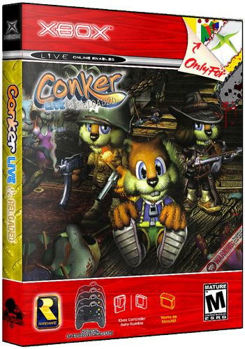 [XBOX] Conker Live And Reloaded [ENG+RUS/PAL]