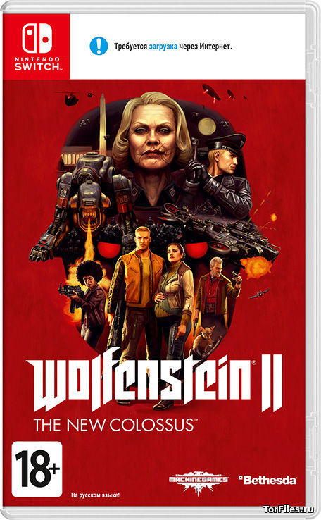 [NSW] Wolfenstein II: The New Colossus [MULTI5/RUSSOUND]