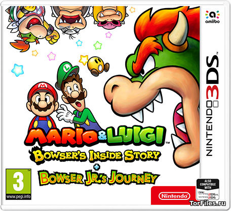 [3DS] Mario & Luigi: Bowser’s Inside Story + Bowser Jr.’s Journey [CIA][E][ENG]