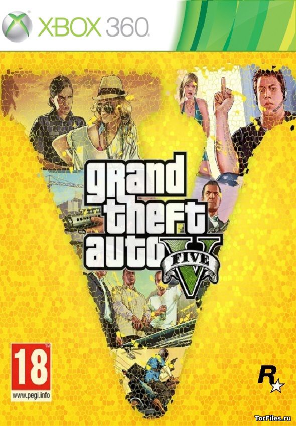[XBOX360] Grand Theft Auto V [Region Free / RUS]