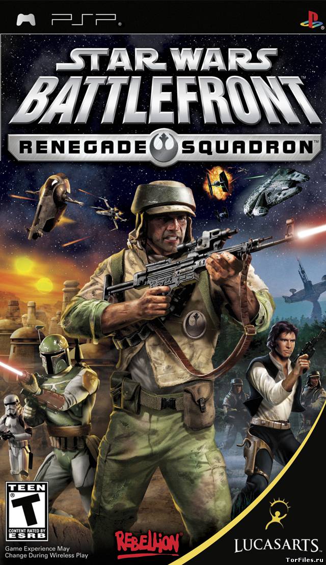 [PSP] Star Wars: Battlefront - Renegade Squadron [Eng][FullRip](2007)