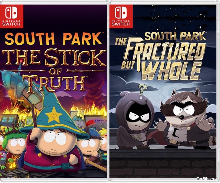 [NSW] South Park: The Stick of Truth + The Fractured But Whole [DLC/RUS]