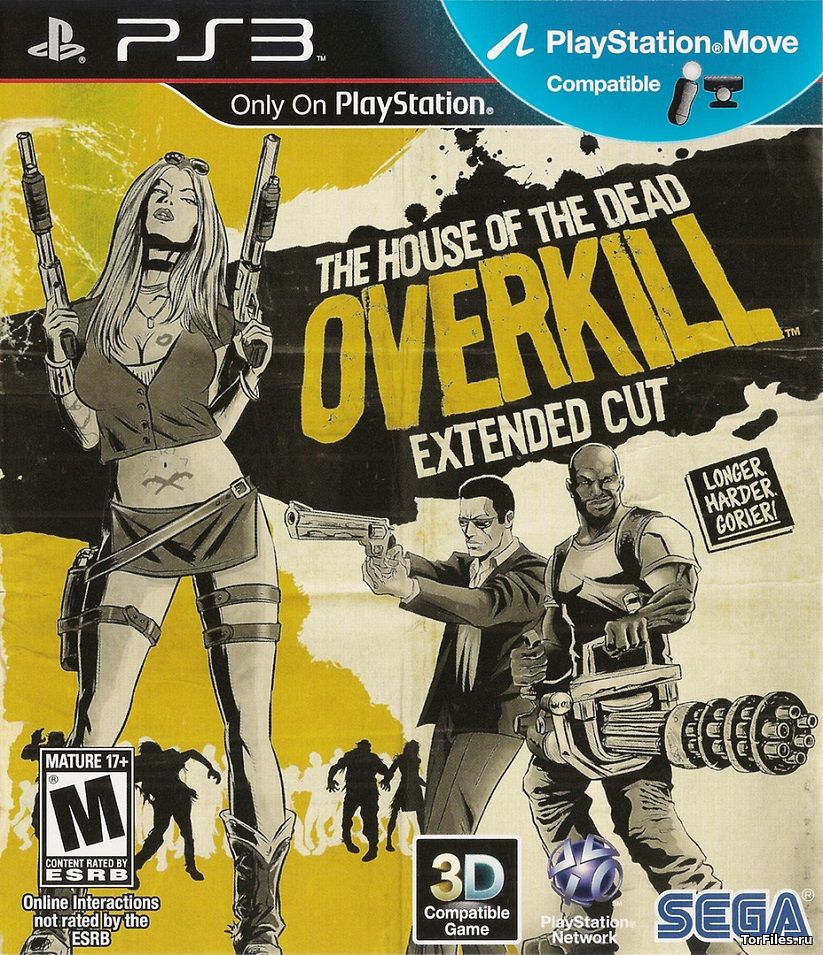 [PS3] The House Of The Dead: Overkill - Extended Cut [Move] [USA/ENG]