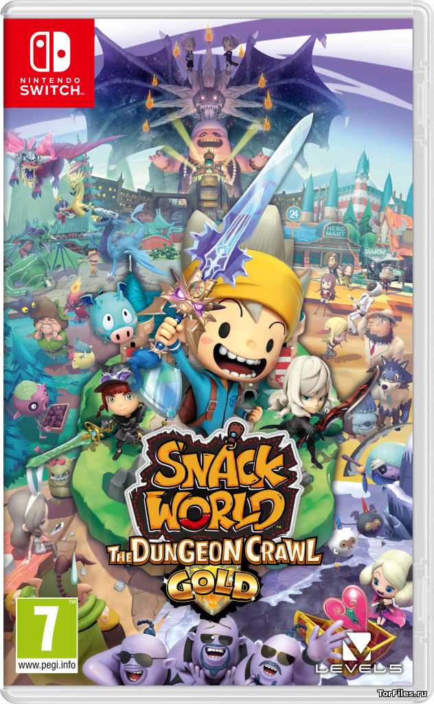 [NSW] SNACK WORLD: THE DUNGEON CRAWL — GOLD [ENG]