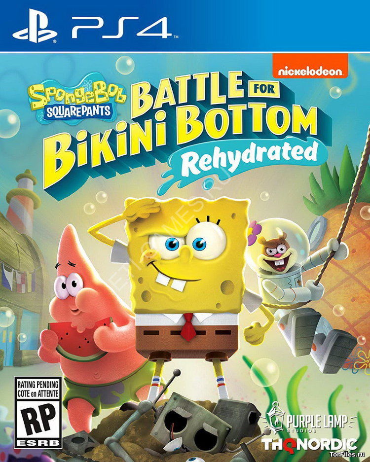 [PS4] Spongebob Squarepants Battle for Bikini Bottom Rehydrated [USA/RUS]