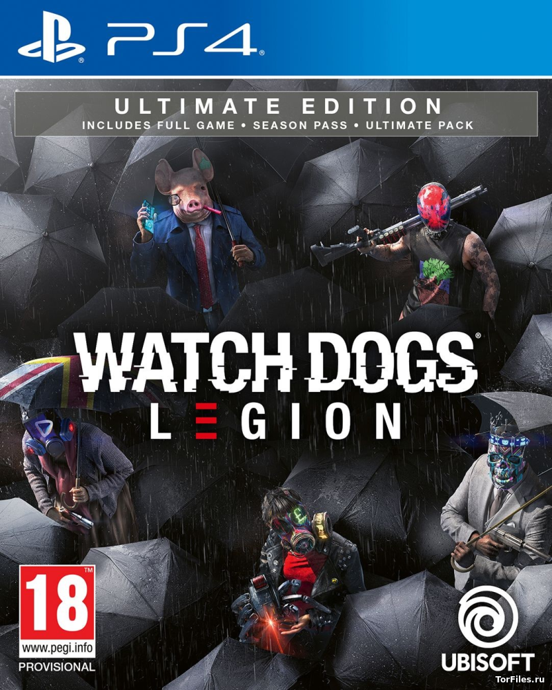 [PS4] Watch Dogs: Legion - Ultimate Edition [EUR/RUSSOUND]