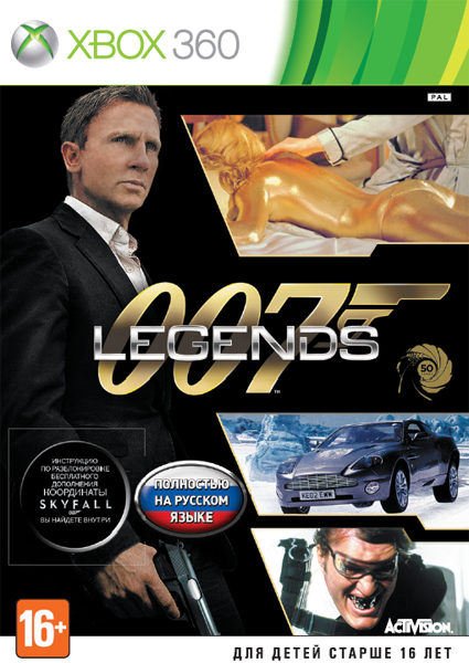 [XBOX360] 007 Legends [PAL/RUSSOUND] (XGD3)(LT+3.0)