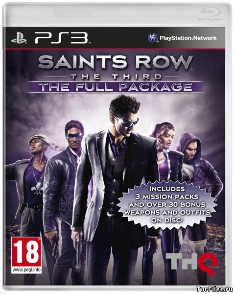 [PS3] Saints Row: The Third The Full Package [USA/RUS]