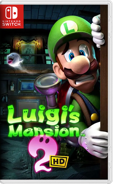 [NSW] Luigi's Mansion 2 HD [RUS]