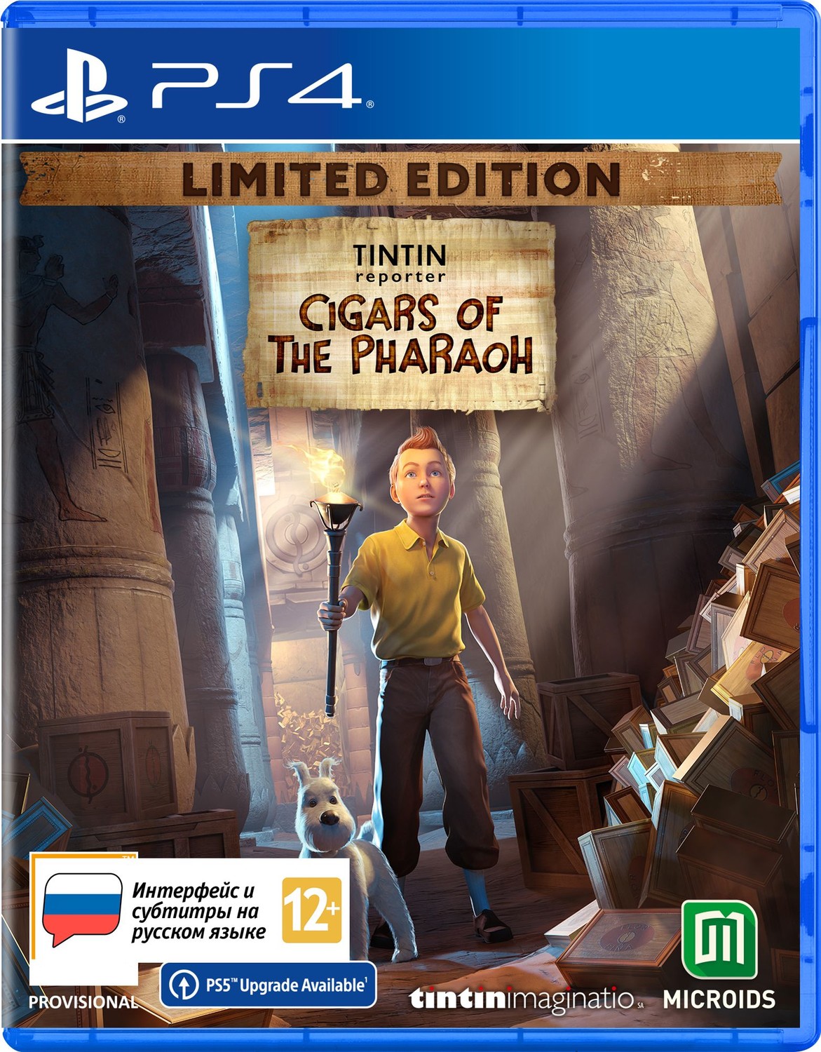 [PS4] Tintin Reporter Cigars of The Pharaoh [EUR/RUS]