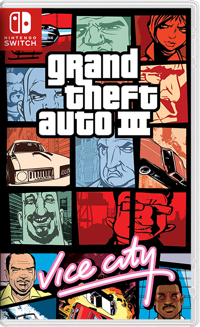 [NSW] Grand Theft Auto / GTA III / Vice City [RUSSOUND]