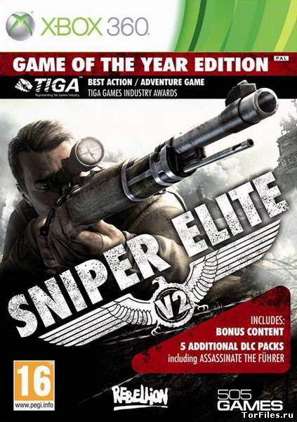 [XBOX360] Sniper Elite V2 GOTY [Region Free/RUS]