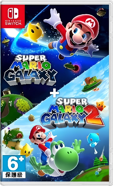 [NSW] Super Mario Galaxy 1+2 [RUS/ENG]