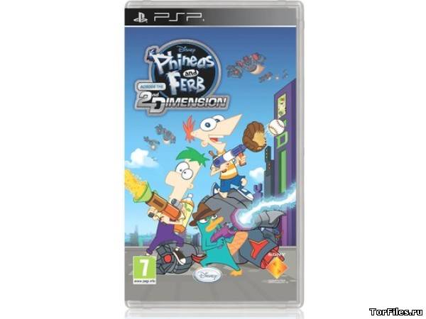[PSP] Phineas and Ferb: Across the 2nd Dimension / Финес и Ферб: Покорение 2-го измерения  [FullRUS] (2012)