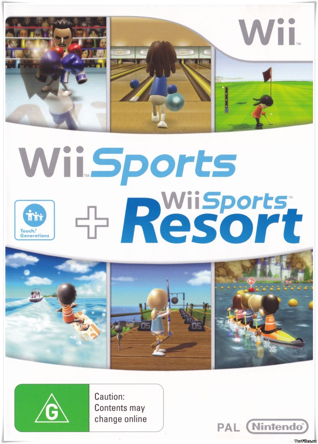 [Wii] Wii Sports + Wii Sports Resort [PAL, ENG]