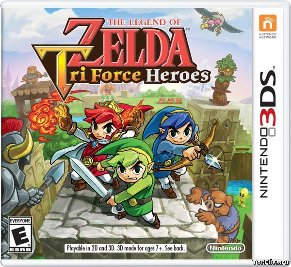 [3DS] The Legend of Zelda: Tri Force Heroes [E] [ENG]