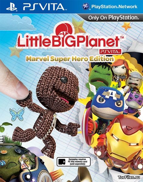 [PSV] LittleBigPlanet PlayStation Vita Marvel Super Hero Edition [RUS]