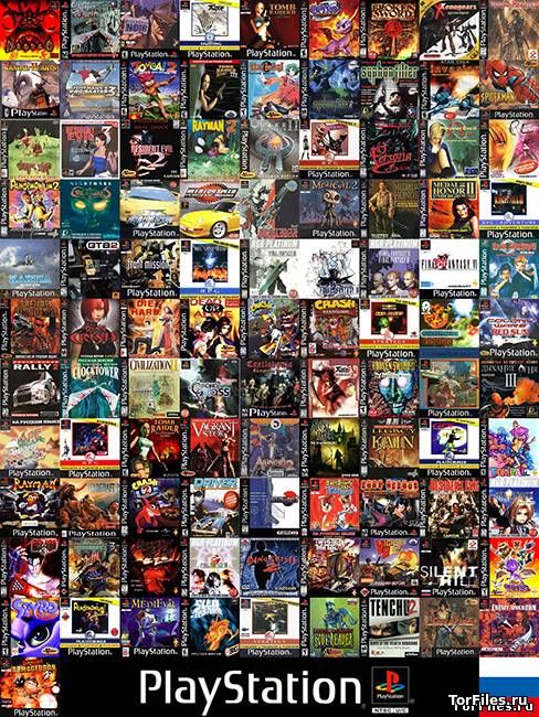[PS] Коллекция русифицированных игр для приставки Sony PlayStation One [455 игр + Game Guru + Music + RPG Maker] [1991-2004]