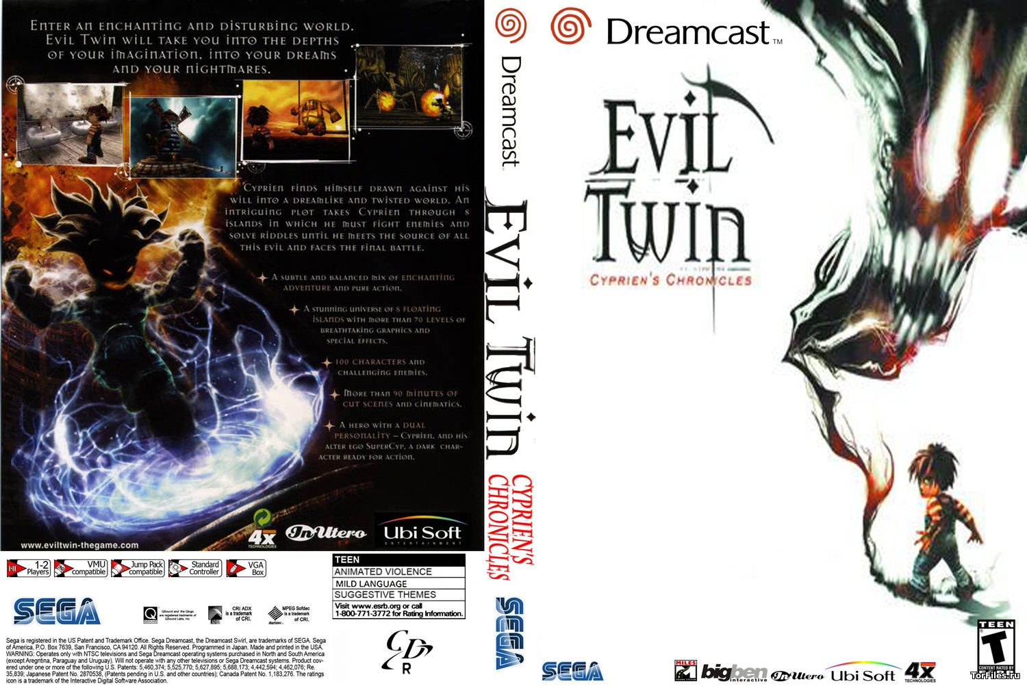 Dreamcast Evil Twin: Cyprien's Chronicles (Update ver. от 03.01.2019) ...